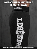 Легкие щитки шингарды LEGENDA черный