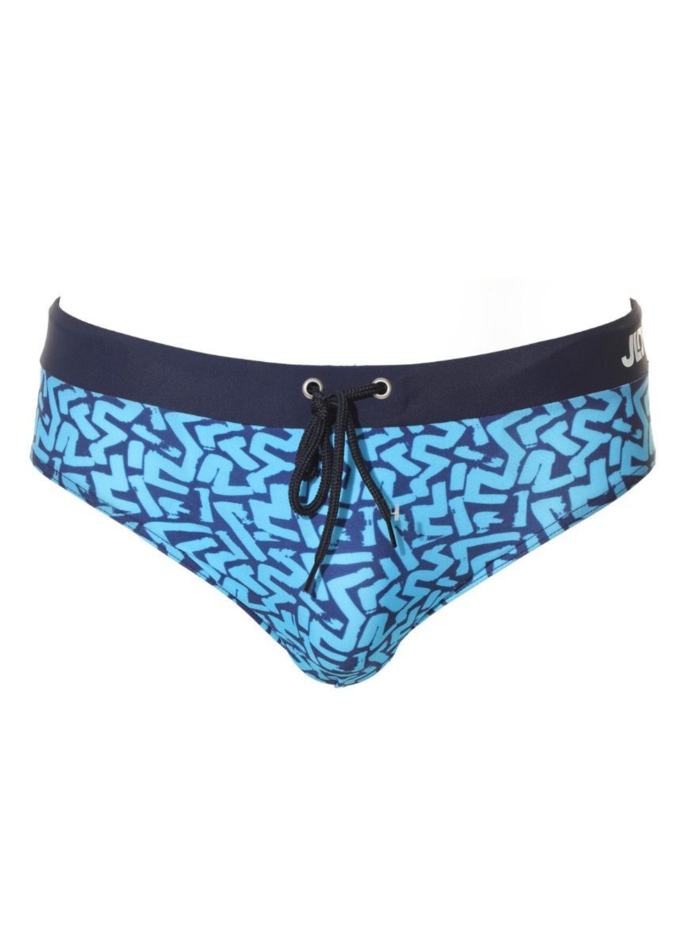 Мужские пляжные плавки с принтом (Размер: L) (Цвет: красный)