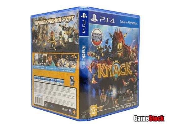 PS4 Knack CUSA-00006 (Б/У, Полностью на русском языке)
