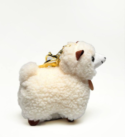 Мягкий брелок "Лама" 11-12 см оптом