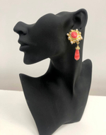 Винтажные серьги-пусеты Monet в стиле ампир