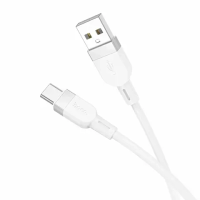 Кабель HOCO X109 USB-Type-C 3A 1м Silicone White