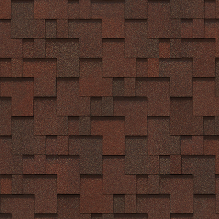 Черепица битумная гибкая Tegola BUSINESS LAZIO Nocciola 418