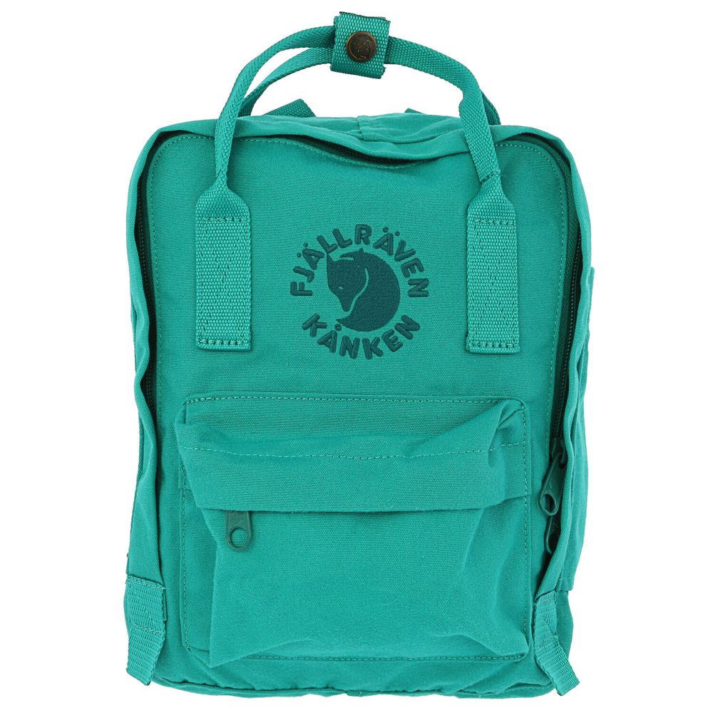 Рюкзак Fjallraven Re-Kanken Mini, изумрудный, 20х13х29 см, 7 л