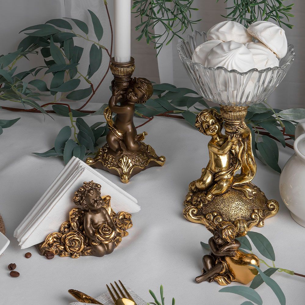 Салфетница Ангел Роуз Бронза