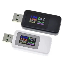 Многофункциональный USB-тестер10-in-1 (KWS-MX18L) с поддержкой QC2.0-QC3.0, Черный