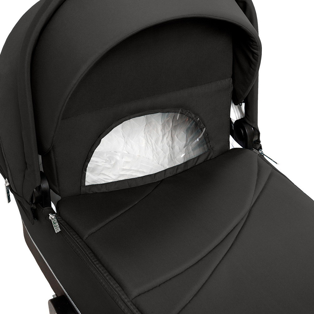 Коляска 4 в 1 Sweet Baby Cupola New + автокресло Elegante Plus с базой i-Size ISOFIX DK780 Moon Black