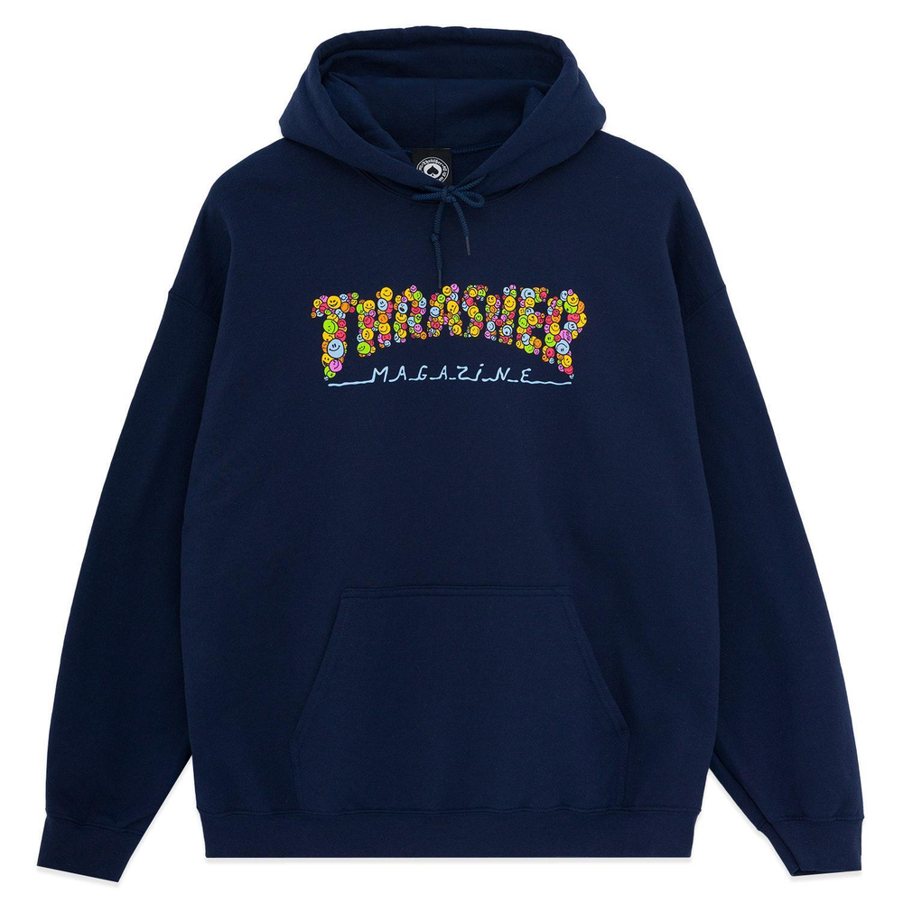 Худи Thrasher Smile BY Kevin Spanky Long Navy