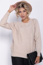 Джемпер Гардения (бежевый) Б12170-4 LT Collection
