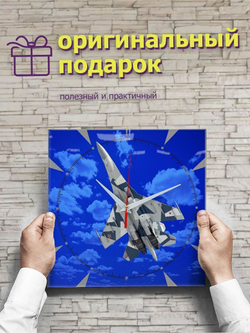 Сувенир и подарок часы символика Росгвардии 3 Декор для дома, подарок