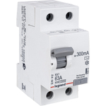 Выключатель дифференциальный УЗО ВДТ 300мА 63А 2П AC Rx3 Legrand