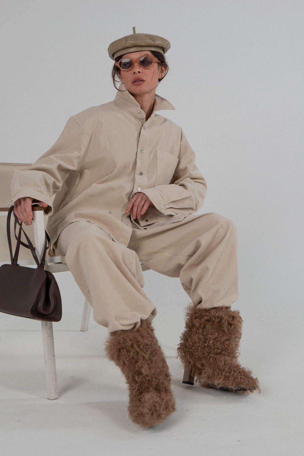 Рубашка вельветовая EVELYN