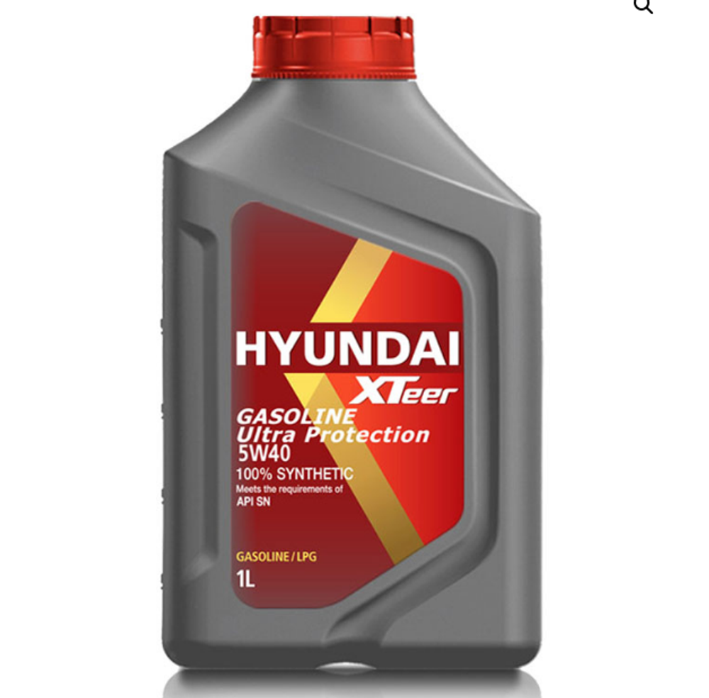 HYUNDAI 1011126 XTeer Gasoline Ultra Protection SN/GF-5 5 W40 1L (Корея) моторное масло