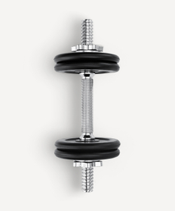 Гантель разборная обрезиненная в коробке DB-716, 3 кг