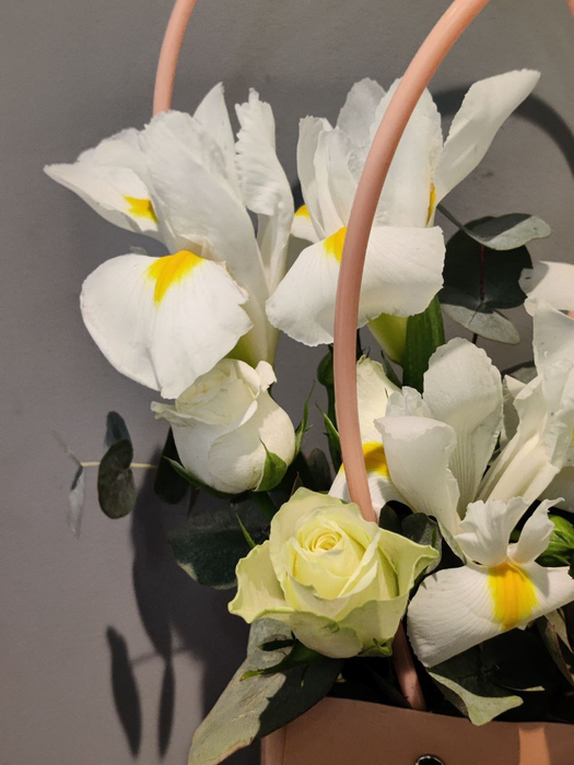 Композиция &quot;Нежные ирисы&quot;