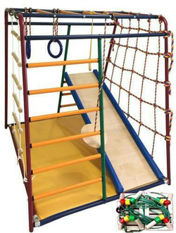 Спорткомплекс новый Веселый малыш спорткомплекс детский для дома красный №8 — 9-0352