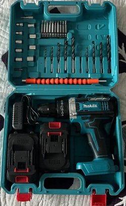 Дрель-шуруповерт, 40 Нм, 2 АКБ