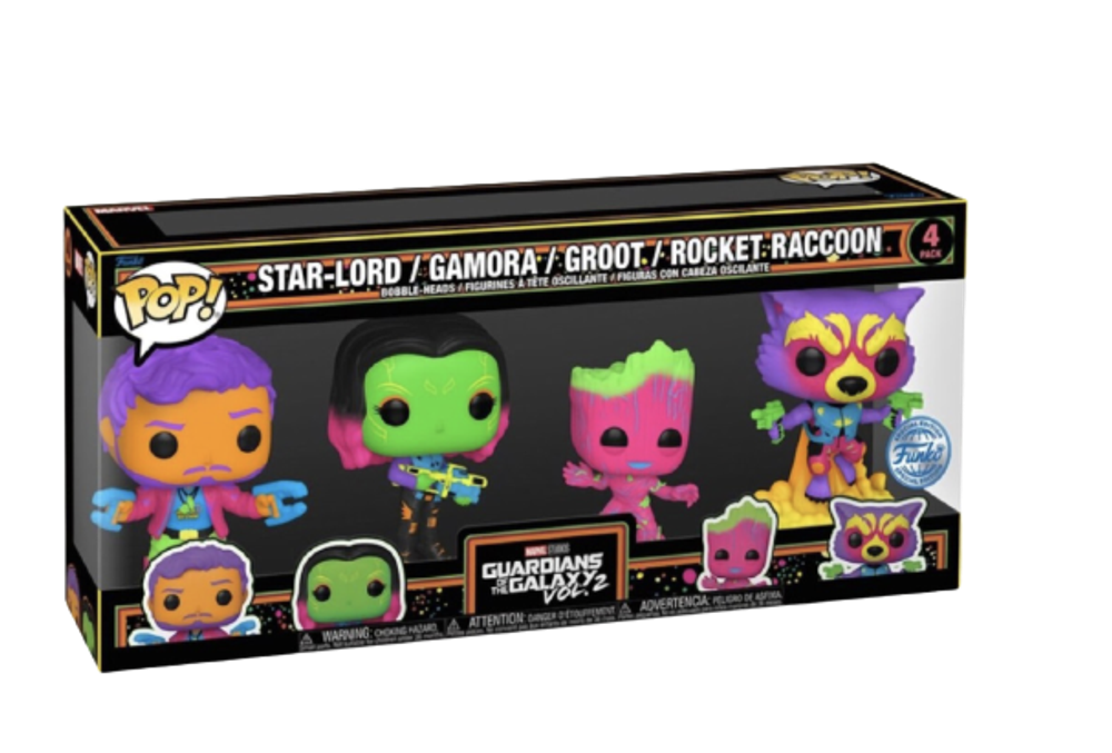 Фигурка Funko POP! Bobble Marvel Guardians Of The Galaxy 2 (Black Light) (Exc)