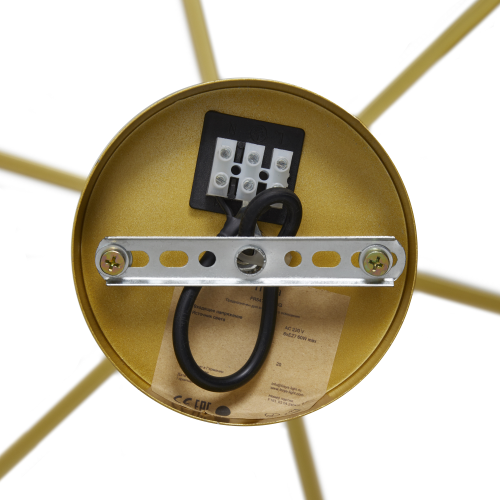 Люстра Freya FR5474PL-06G