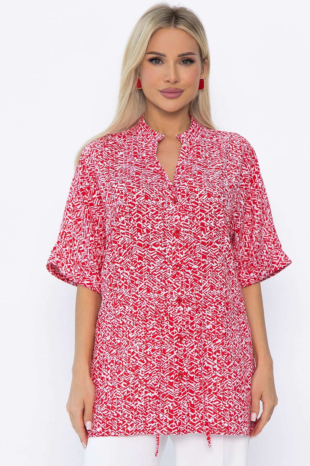 Блуза Мариша (красная) Б13919-30М LT Collection