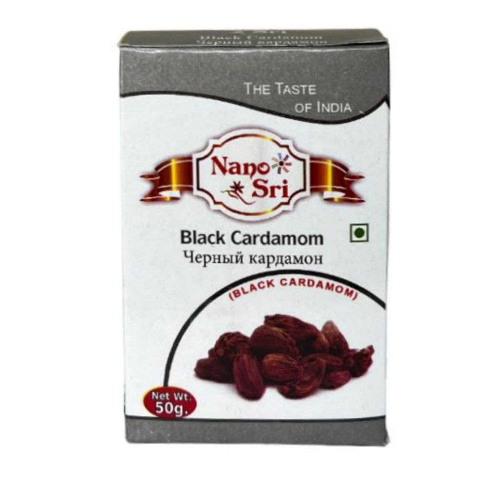 Кардамон черный Nano Sri Black Cardamom 50 г, 2 шт