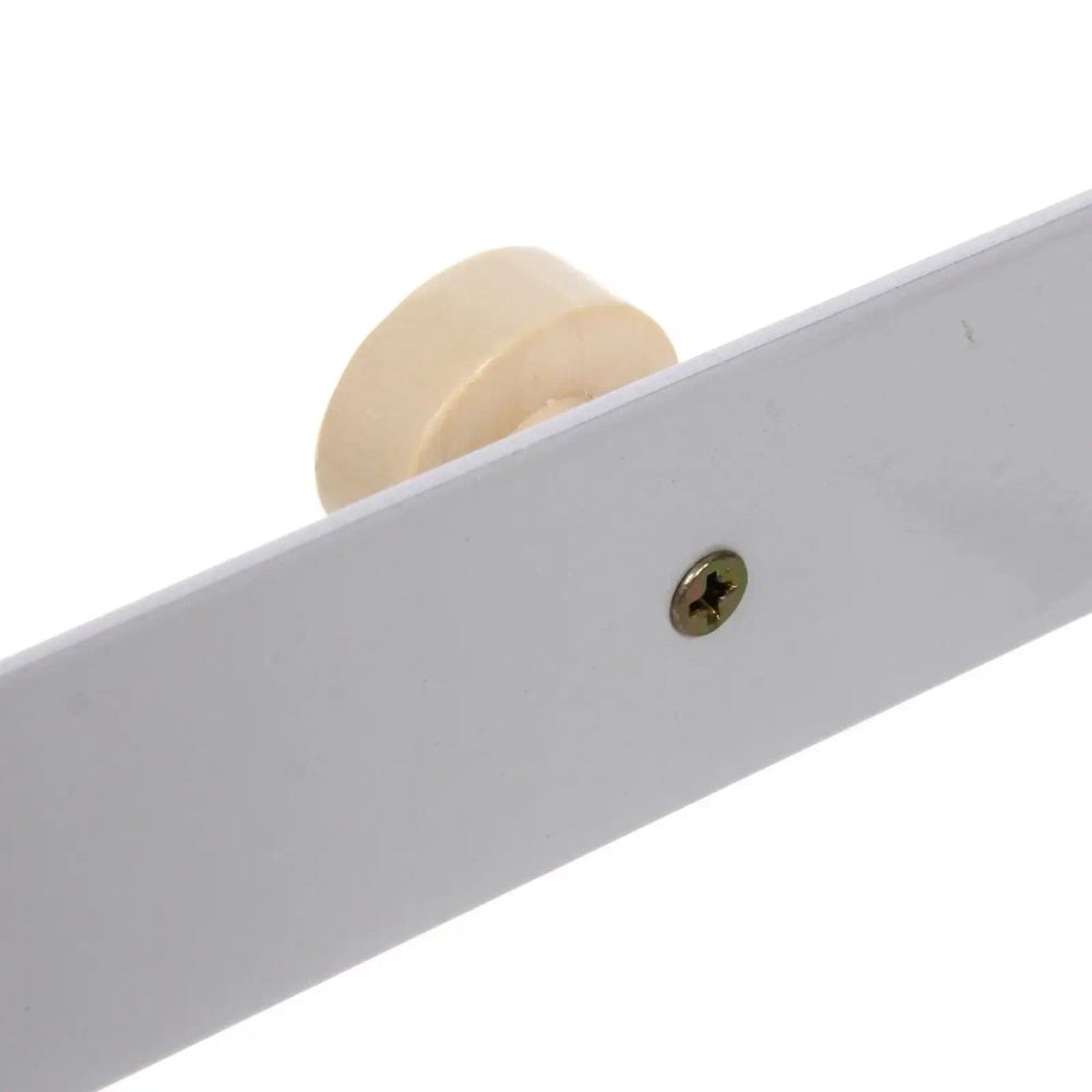 Крючки надверные на планке «ЛОФТ ВОСТ», цвет белый, 50*18см (Лейбл Селфи)