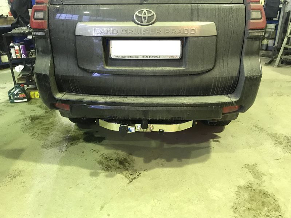 Фаркоп Балтекс для Toyota Land Cruiser Prado 150 2009- (паспорт и сертификат в комплекте)(без электрики)арт.Y13aN