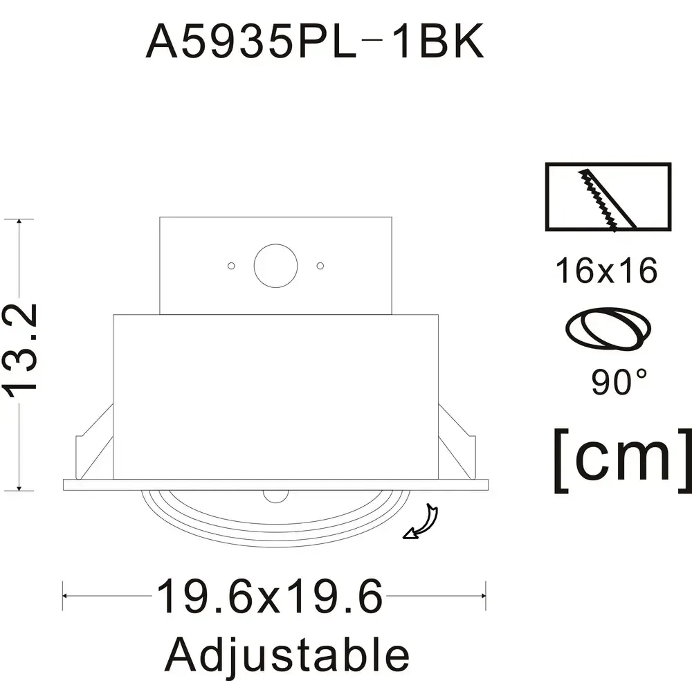 Карданный светильник Arte Lamp