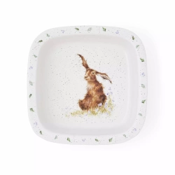 Royal Worcester - Блюдо для зайца Wrendale Designs диаметром 25,5 см. / артикул   WN0556-XL  / GTIN 749151650336