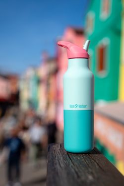 Термобутылка Klean Kanteen Rise Vac Classic Flip Sport 16oz (473 мл) Bay Kaleidoscope