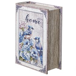 GAEM Шкатулка-книга с кодовым замком, L16 W7 H22 см