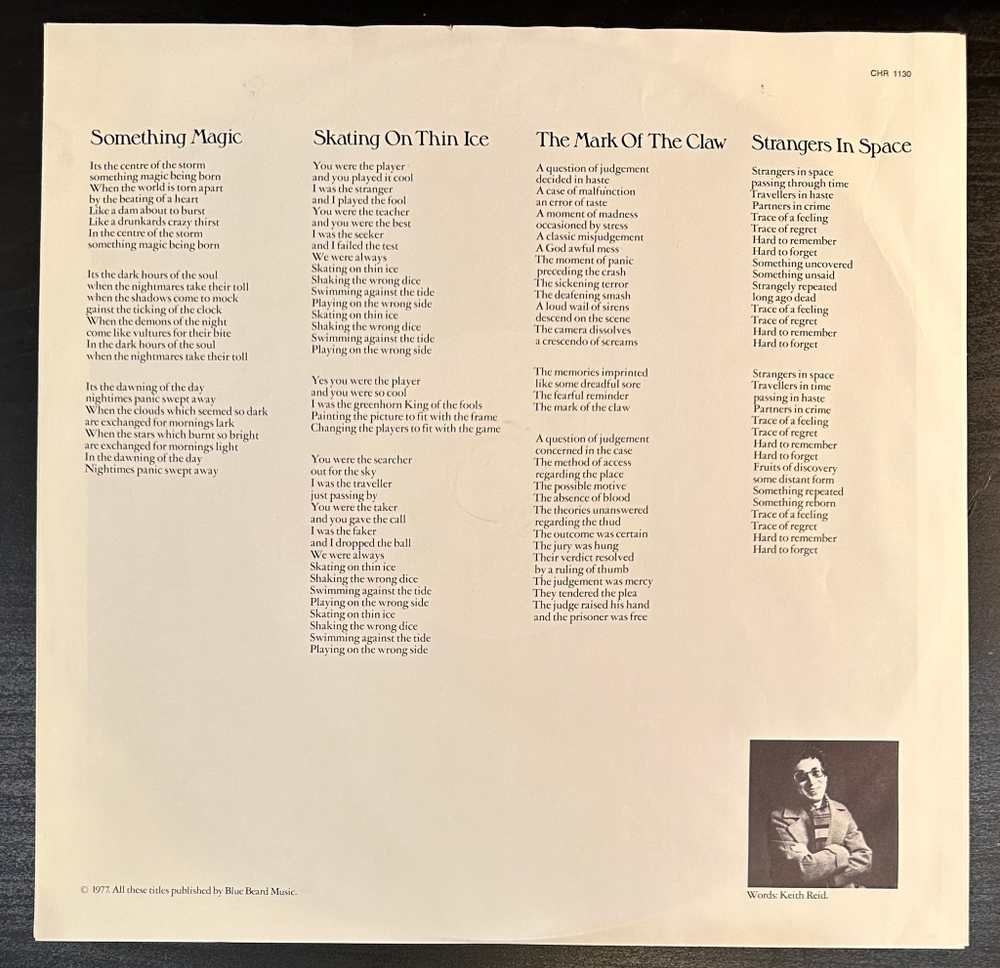 Procol Harum - Something Magic (Швеция 1977г.)