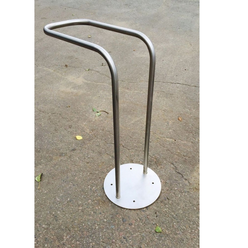 Велопарковка №15, на 1 место, 680*300*860 мм., из матовой нержавеющей стали