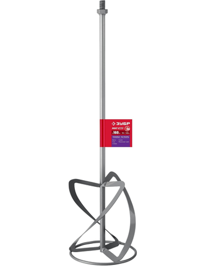 ЗУБР М14, d160 мм, насадка-миксер для тяжелых растворов ″снизу-вверх″ (МНТ-160)