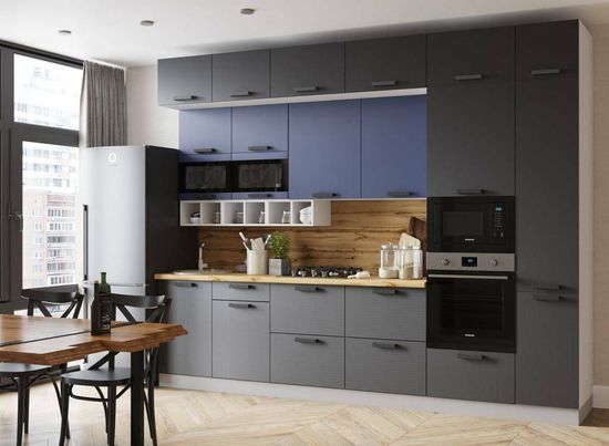 вариант компоновки модульная кухня ОСЛО