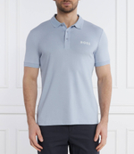 Поло Paule BOSS GREEN - голубой(50512789)