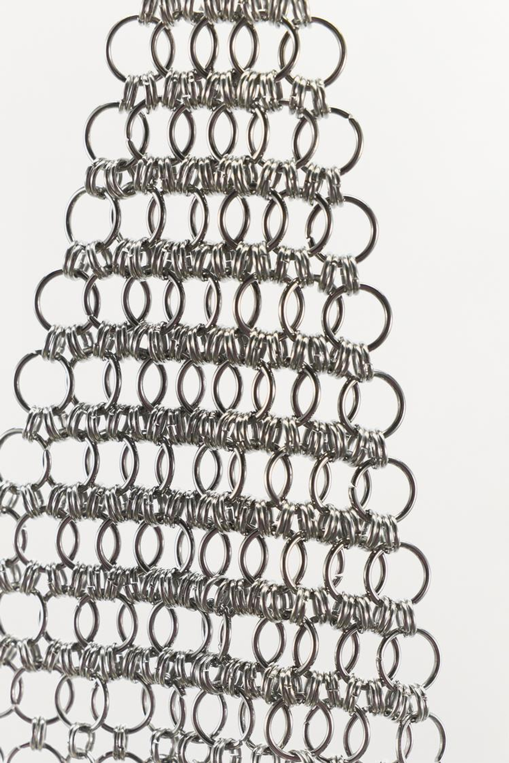 ZARA ТОП С МЕТАЛЛИЧЕСКИМИ КОЛЬЦАМИ, СЕРЕБРИТСЫЙ