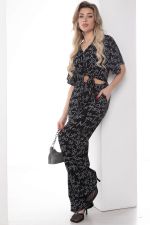 Костюм Чистый лист НЬЮ (черный) К15901-7М LT Collection