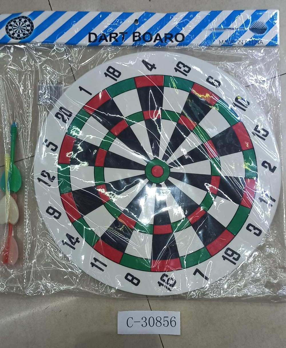 Дартс с иглами д-27,5 см, в наборе 3 дротика, с-30856