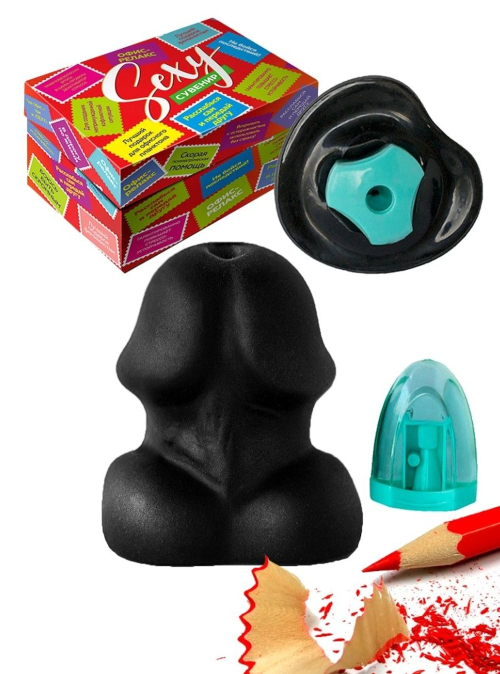 Сувенир с точилкой Босс (Цвет: черный)