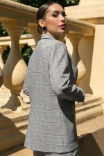 Жакет Нэри (серый/клетка) Б14111-34М LT Collection