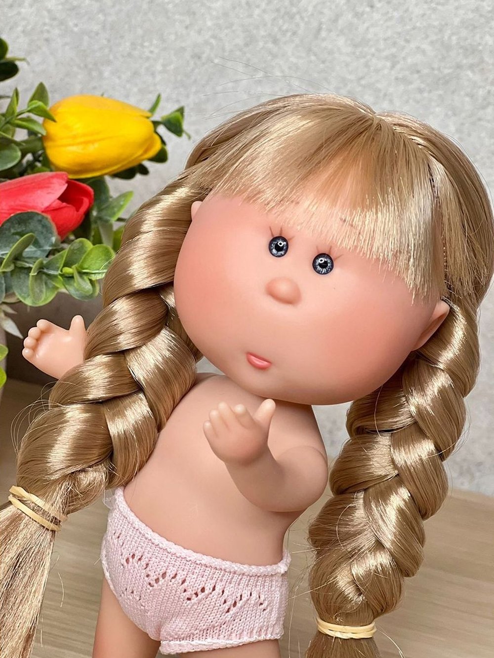 Кукла Nines виниловая 23см Little Mia без одежды (3199W1A-1)