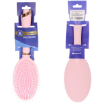Расческа массажная «РОЗОВОЕ ОБЛАКО», форма овальная, цвет пудровый, 25*7.5см (Блистер Ultramarin и пакет)
