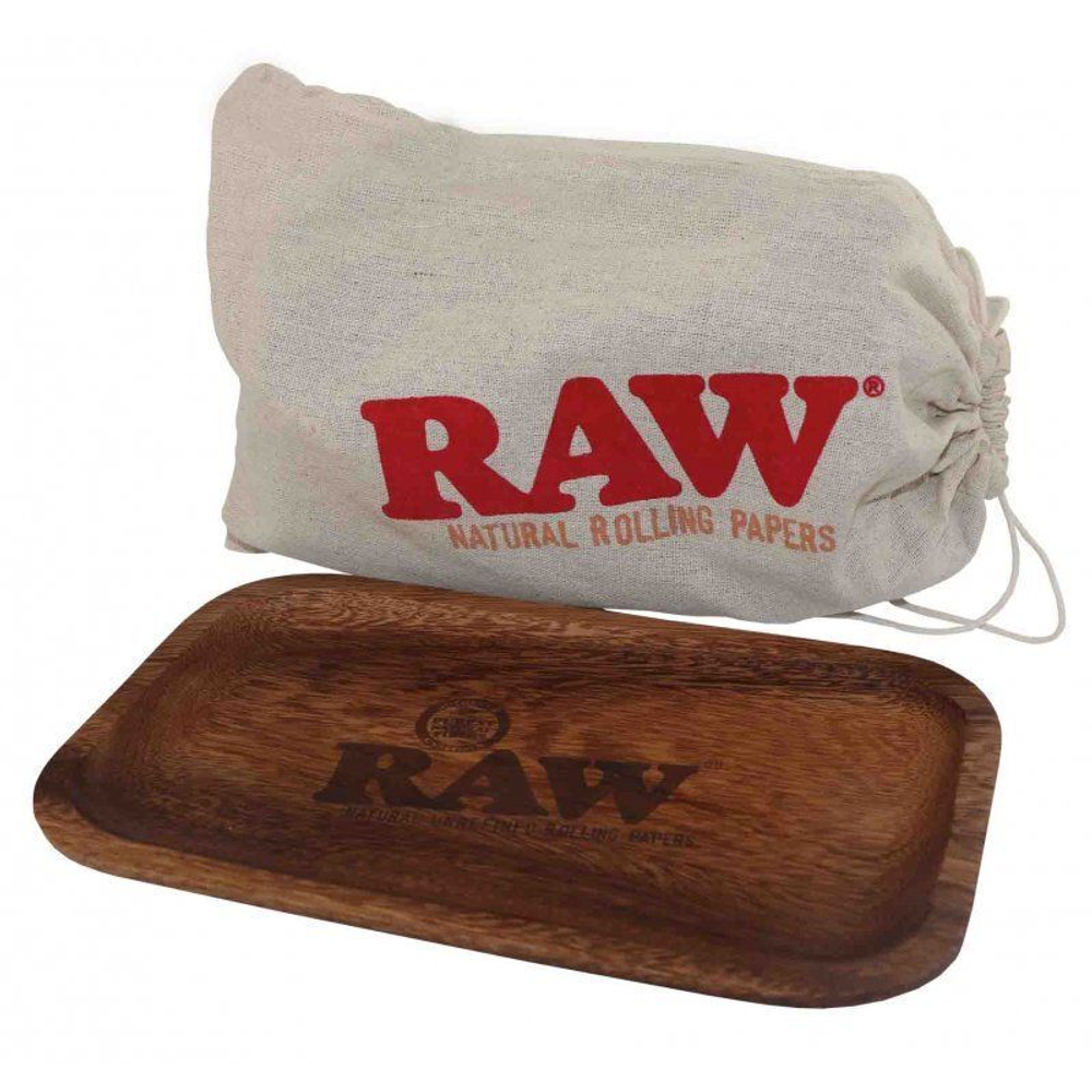 Лоток "RAW" Rolling Tray Wood Small 28x17.5см
