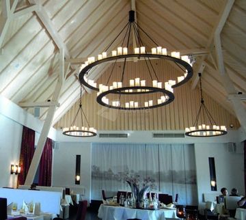 vintage chandelier RUFFLES 2 by FunkyVintage