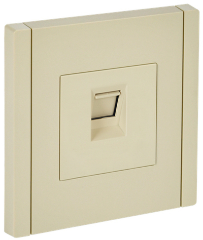FORTE&PIANO Розетка компьютерная RJ45 кат.5E FP432 ваниль IEK