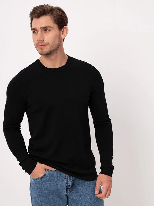 Джемпер GREG G121-T002 (черный)