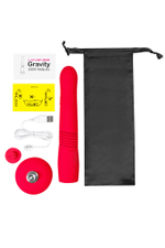 Пульсатор Gravity Lovense красный 25,9 см