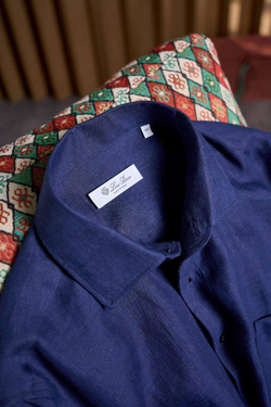 Льняная рубашка Loro Piana