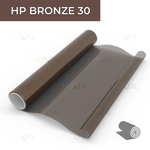 Пленка солнцезащитная тонировочная HP BRONZE 30 LUXFIL, (рулон)